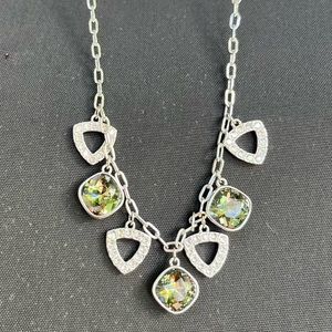 NEW Touchstone Crystal by Swarovski Necklace in Alexandrite